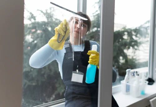 Nettoyage de vitres intérieures et extérieures à Mécrin